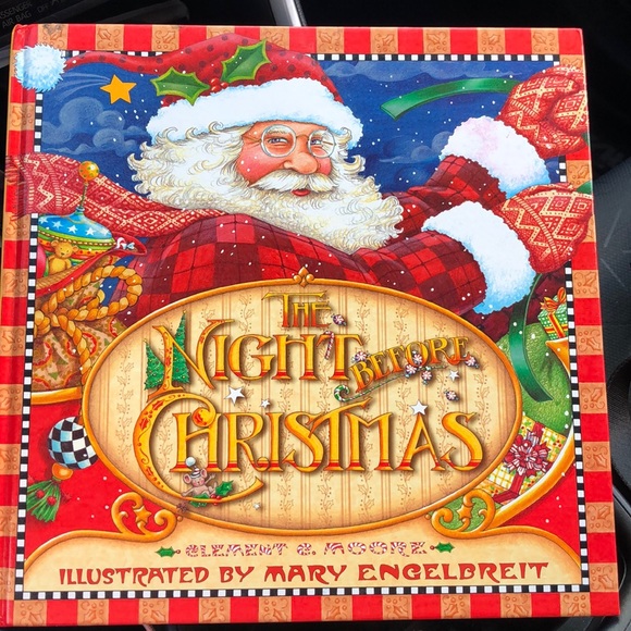 The Night Before Christmas By Clement C. Moore illustrated By Mary Engelbreit - Picture 1 of 7
